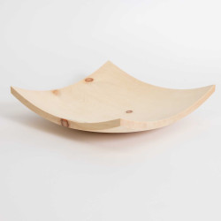 Fruchtschale aus Engadiner Arvenholz