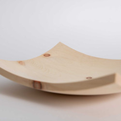 Fruchtschale aus Engadiner Arvenholz