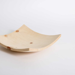 Fruchtschale aus Engadiner Arvenholz