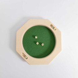 Würfelbrett aus Ahornholz – Stilvolles Spiel-Accessoire & Geschenkidee | Engadiner Lehrwerkstatt